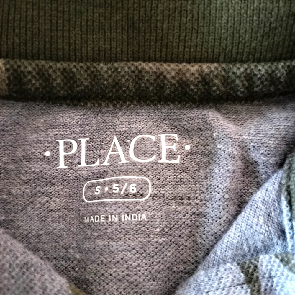 The Children's PLACE Boy's Camo Polo Shirt Size Small 5/6